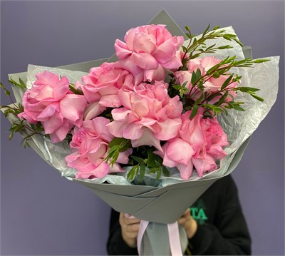 Чудесные розовые розы 3278