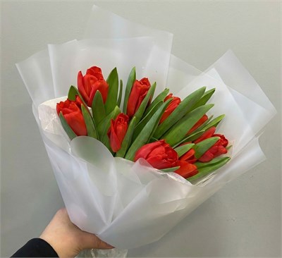 №43 Милый букетик тюльпанов 3386