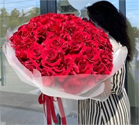 Букет из 45 красных роз 2931