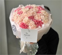 Розово-персиковый букет 3123