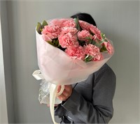 Милый букетик из диантусов 3143