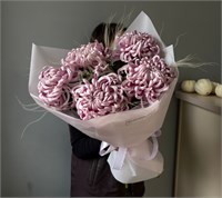 Букет из 5 хризантем 3176