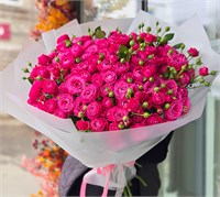 Букет из 21 кустовой розы 3208