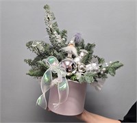 Морозный день. Композиция в тубусе 3299