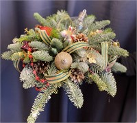 Композиция с нобилисом, шарами и лентами 3304