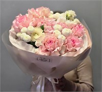 Бело-розовый закат 3454