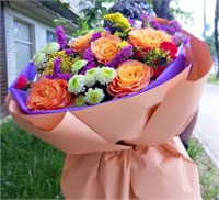 Яркий букет с нутаном 3513