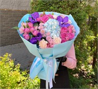 Шикарный букет с вандой 3527