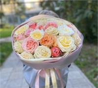 Букет из 25 роз микс 3563