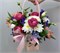 Цветочные самоцветы. Композиция в сумочке 2832