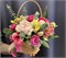 Корзинка с цветами 3329