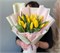 №28 Букет из прекрасных желтых тюльпанов 3352