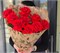 Букет ярких роз 3414