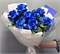 №17 Букет из прекрасных голубых роз 3497