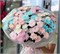 Букет из 17 кустовых хризантем 3555
