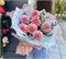 №12 Букет из 7 георгинов с эвкалиптом 3627
